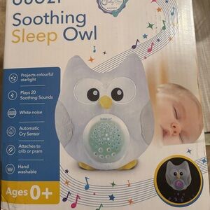 Soothing Sleep Owl Plush Toy